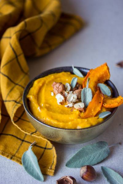 Purée de potimarron à la noisette Purée de potimarron à la noisette