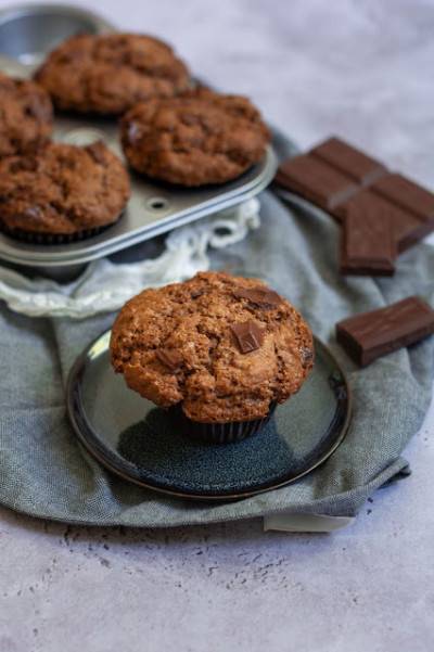 Muffins au chocolat de Rose Noisettes