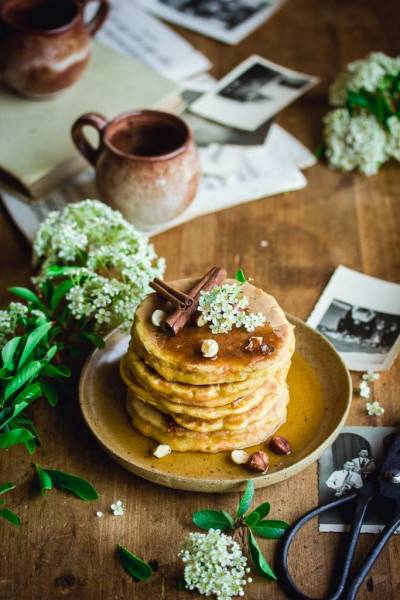 Pancakes à la carotte Pancakes à la carotte