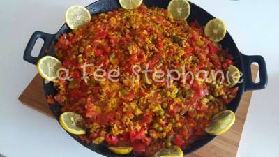 Paella aux légumes Paella aux légumes