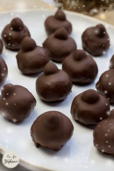 Mini-rochers gourmands chocolat – noisettes