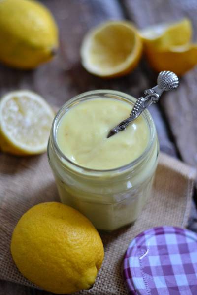 Lemon curd ou crème de citron végane
