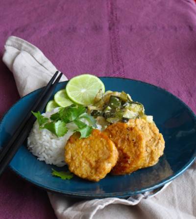 Marinade au citron vert, gingembre et cacahuète Marinade au citron vert, gingembre et cacahuète