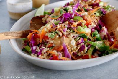 Salade thaïe au quinoa