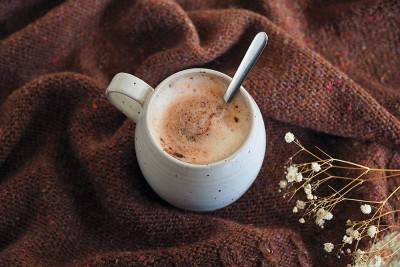 Chocolat chaud végan façon mocha latte