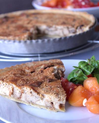 Quiche lorraine végane classique Quiche lorraine végane classique