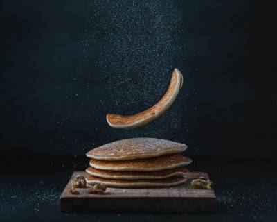 Pancake végan de base Pancake végan de base