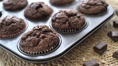 Muffins végans tout chocolat