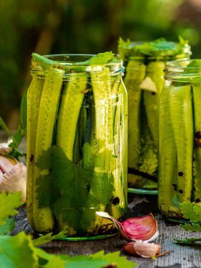Pickles de concombre facile et rapide