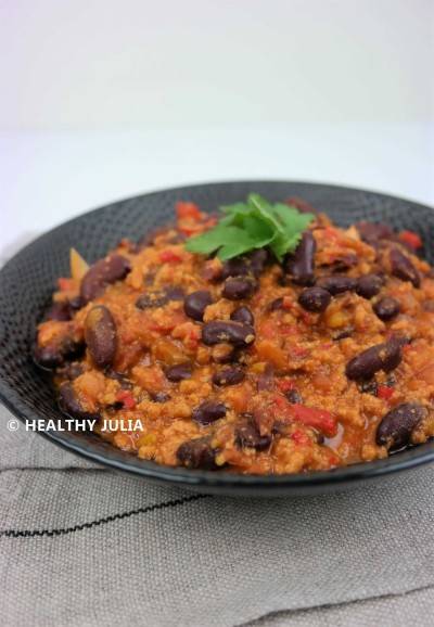 Chili sin carne express Chili sin carne express