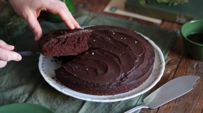 Gâteau au chocolat « depression cake »