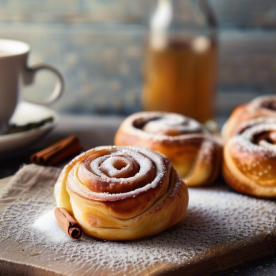 Kanelbullar Suédois au Cardamome et Fleur d'Oranger Kanelbullar Suédois au Cardamome et Fleur d'Oranger