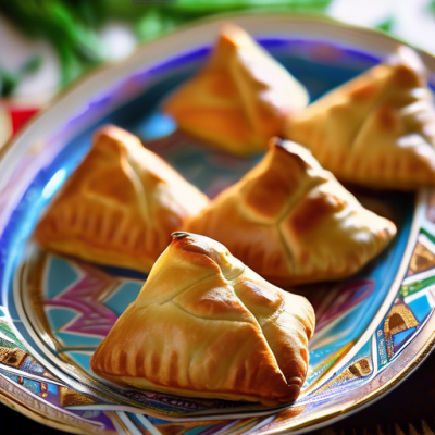 Briouates Épicées aux Légumes et Miel d'Algérie Briouates Épicées aux Légumes et Miel d'Algérie