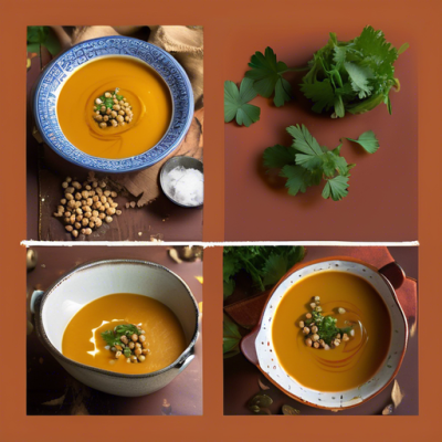 Velouté de Courge à la Marocaine Épicé