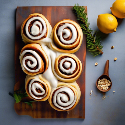 Cinnamon Rolls à l'Italienne pour Brunch d'Anniversaire Cinnamon Rolls à l'Italienne pour Brunch d'Anniversaire