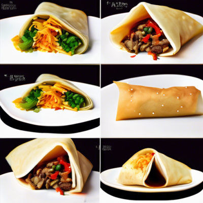 Dosa Fondant aux Saveurs Asiatiques Aigre-Douces Dosa Fondant aux Saveurs Asiatiques Aigre-Douces