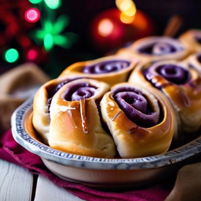 Cinnamon Rolls à la Polonaise aux Prunes Cinnamon Rolls à la Polonaise aux Prunes