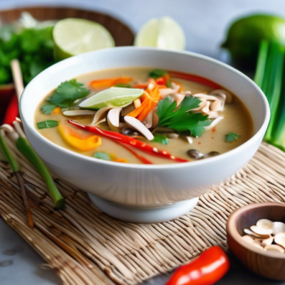 Soupe Thaï Végane Croquante sur le Pouce Soupe Thaï Végane Croquante sur le Pouce