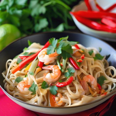 One Pot Pasta Thaï à la Plancha