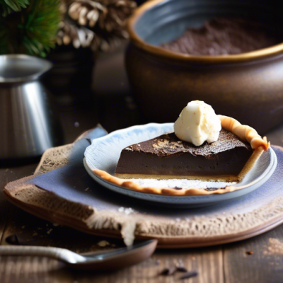 Tourte Fondante au Chocolat et Boulgour à la Belge
