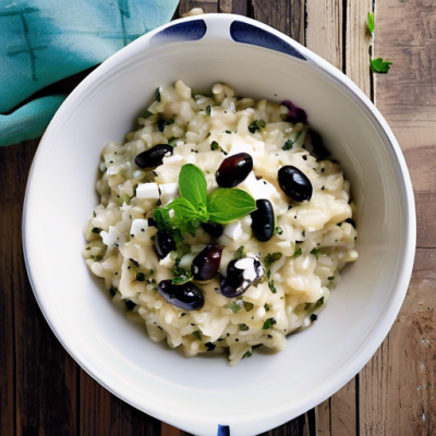 Risotto Onctueux aux Herbes de Grèce