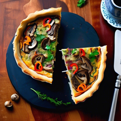 Quiche Asiatique à la Plancha