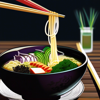 Ramen Végan à la Japonaise Express