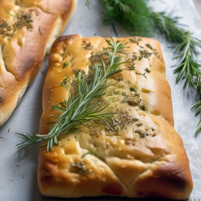 Focaccia Croquante aux Herbes de Pologne