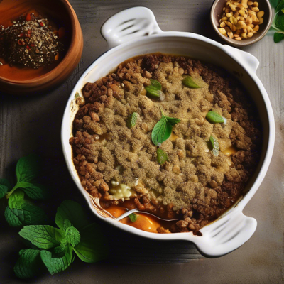 Crumble Salé Fusion Liban-Irlande