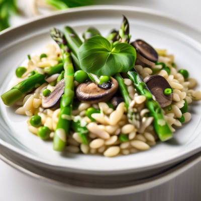 Orzotto Printanier aux Saveurs Asiatiques