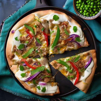 Flammekueche Printanière à la Marocaine