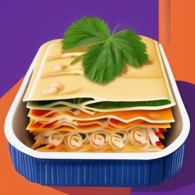 Lasagnes Thaï au Poulet et Légumes Vapeur