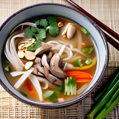 Soupe Asiatique Aigre-Douce au Parfum du Vietnam