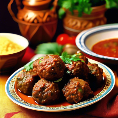 Boulettes de Légumes à la Marocaine