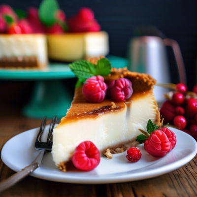 Cheesecake Croustillant à la Russe