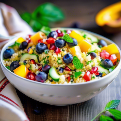 Taboulé Exotique aux Fruits d'Été