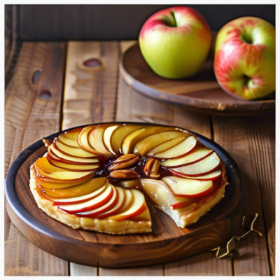 Tarte Tatin aux Pommes et Épices Portugaises Tarte Tatin aux Pommes et Épices Portugaises