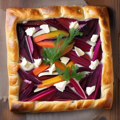 Tarte Fine aux Légumes d'Automne à la Danoise Tarte Fine aux Légumes d'Automne à la Danoise
