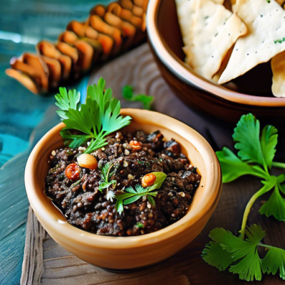 Tapenade Croustillante aux Épices du Maghreb