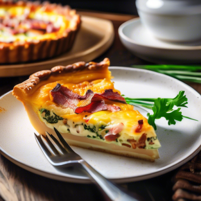 Quiche Lorraine Fusion Coréenne