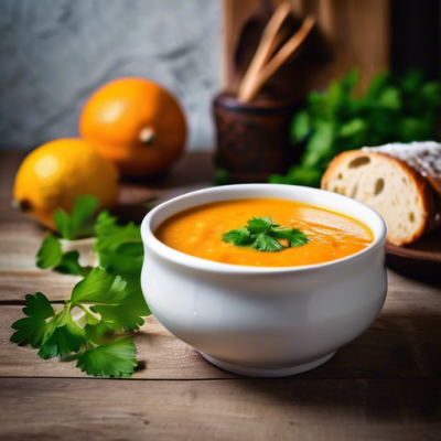 Potage de Lentilles à l'Indienne Potage de Lentilles à l'Indienne