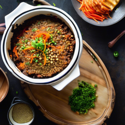 Gratin de Lentilles à la Coréenne