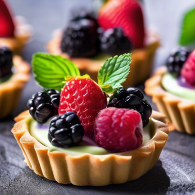 Tartelettes Crues aux Fruits Rouges et Chocolat Blanc pour la Saint-Valentin Tartelettes Crues aux Fruits Rouges et Chocolat Blanc pour la Saint-Valentin