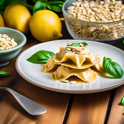 Ravioles Crémeuses à l'Italienne aux Saveurs Estivales