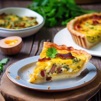 Quiche Lorraine à l'Indienne