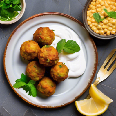 Boulettes de Pois Chiches à la Marocaine Épicées