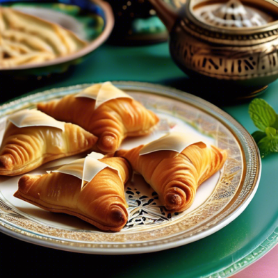 Chausson Feuilleté aux Dattes et Amandes du Maghreb