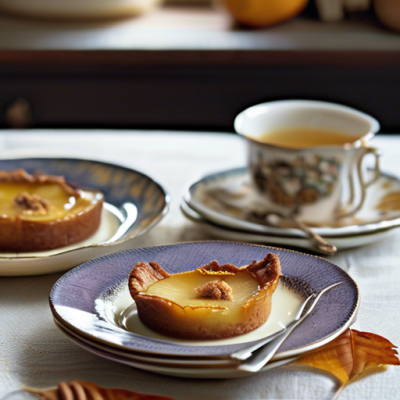 Clafoutis Croustillant aux Poires et Épices d'Automne