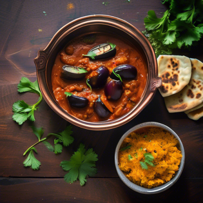 Délice d'Aubergines à l'Indienne