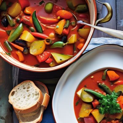 Ragoût de Légumes à la Portugaise Ragoût de Légumes à la Portugaise